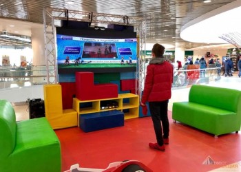 Аренда светодиодного экрана 2Х1 м (для игровой локации с x-box)